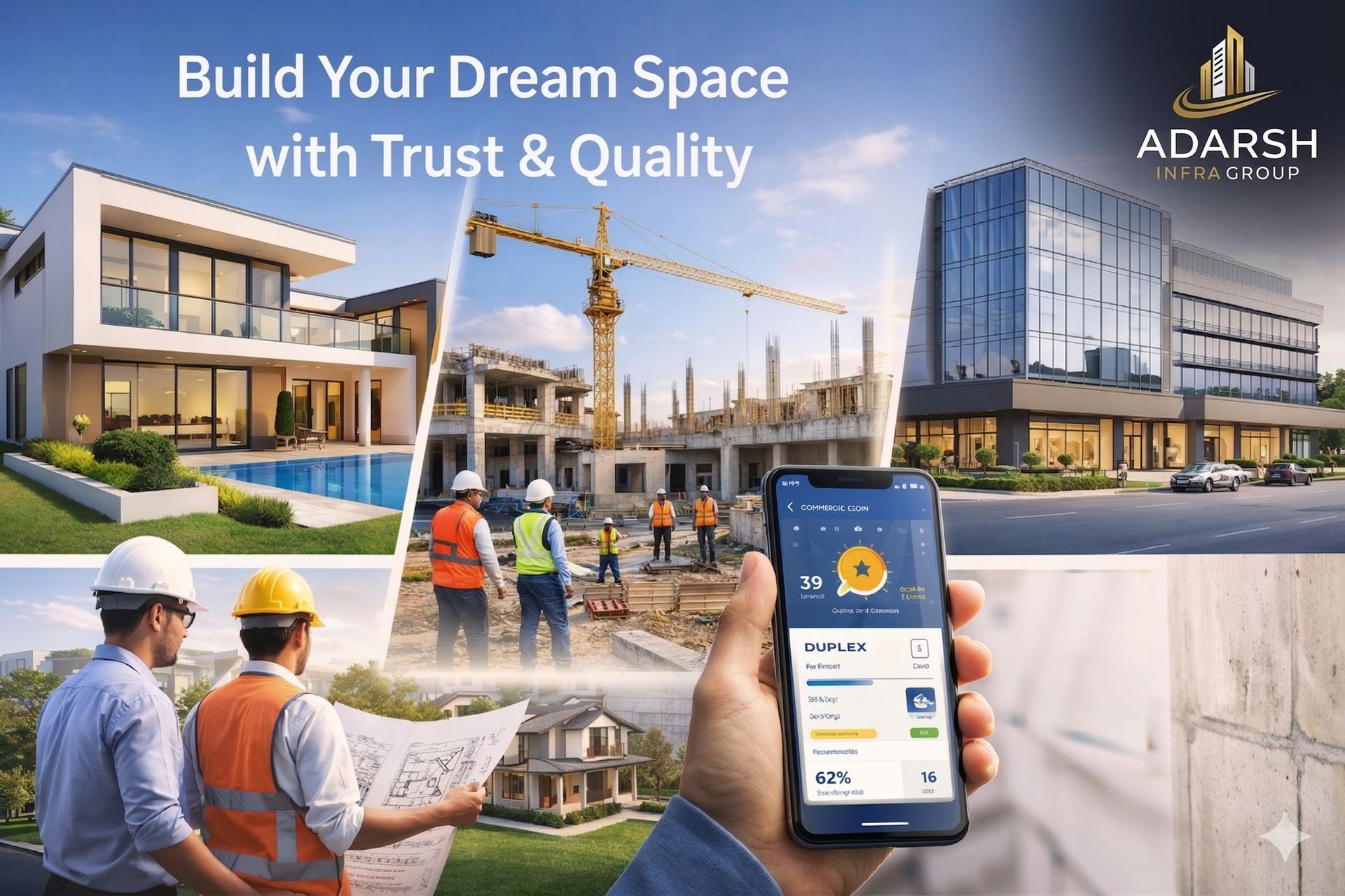 Top 10 Best Construction Companies in Pune (2025 Updated List) | Adarsh ...